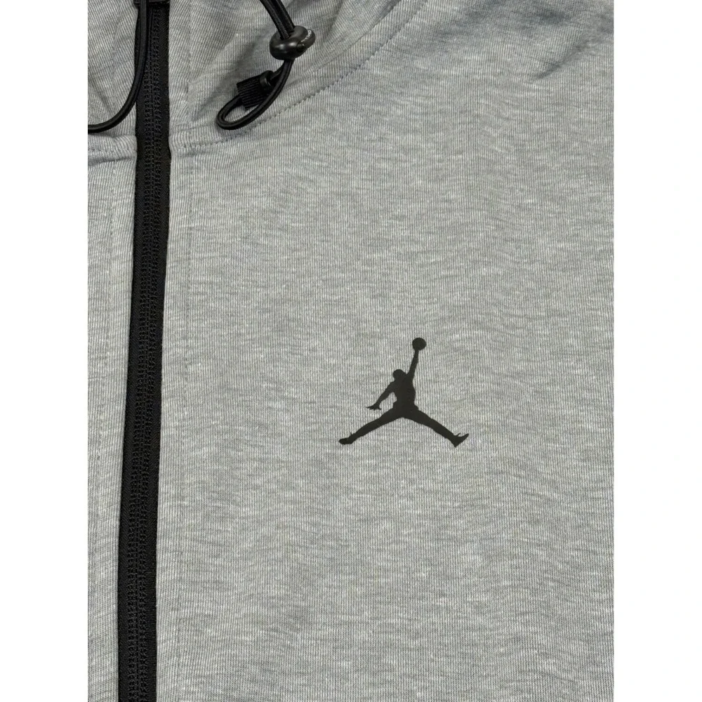Jordan UCLA Basketball Full Zip Hoodie Men's S‎ Grey Dri-Fit Athletic Jacket NWT